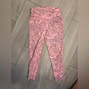 Pink Paisley Kids Leggings